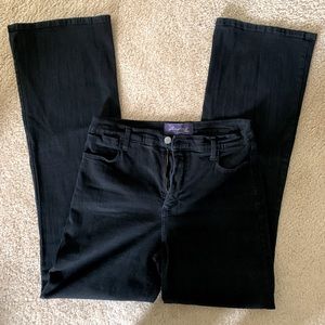 NYDJ black pant, sz 8